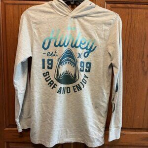 Hurley Boys Hoodie Graphic long sleeved shirt Size L